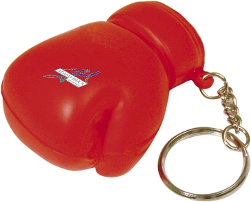 Boxing Glove Stress Reliever Keyring