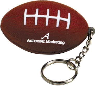 Football Stress Reliever Keyring