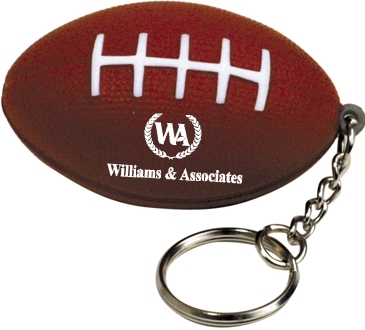 Football Stress Reliever Keyring