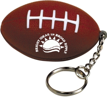 Football Stress Reliever Keyring