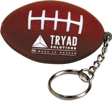 Football Stress Reliever Keyring