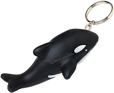 Orca Killer Whale Keyring Stress Reliever