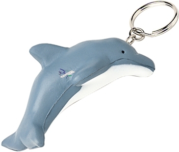 Dolphin Keyring Stress Reliever