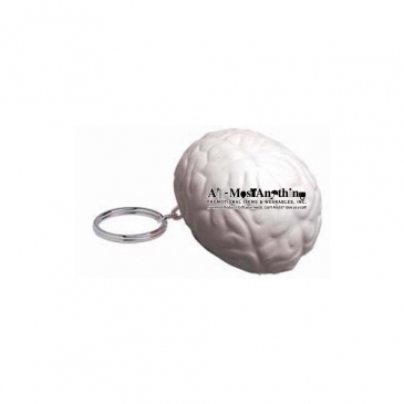Brain Keyring Stress Reliever
