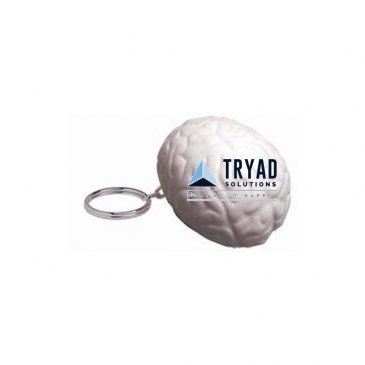 Brain Keyring Stress Reliever