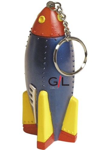 Rocket Keyring Stress Reliever