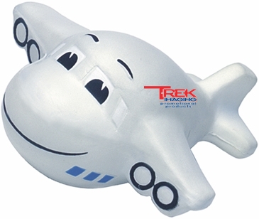 Mini Airplane with Smile and Sound Stress Reliever