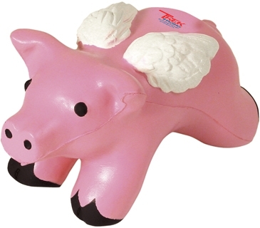 Flying Pig with Wings Stress Reliever