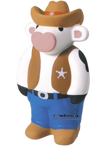 Cowboy Cow Stress Reliever