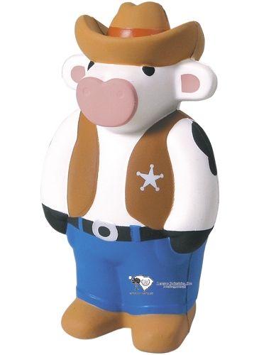 Cowboy Cow Stress Reliever
