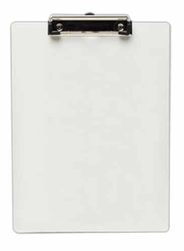 Letter Size Clipboard with Metal Spring Clip