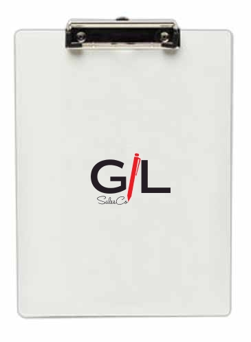 Letter Size Clipboard with Metal Spring Clip