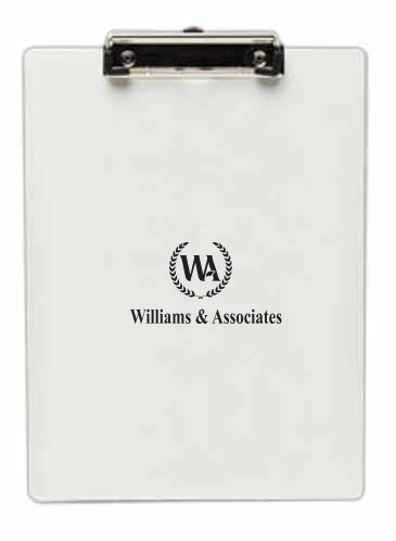 Letter Size Clipboard with Metal Spring Clip