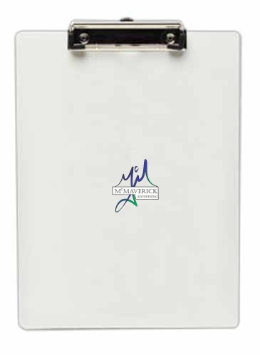 Letter Size Clipboard with Metal Spring Clip