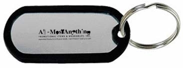 Dog Tag Keytag