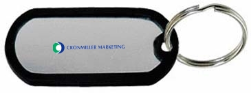 Dog Tag Keytag