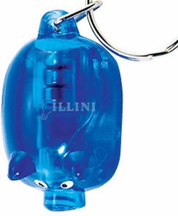 Light Up Piggy Keytag