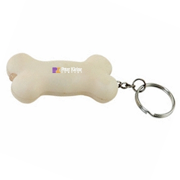 Light Up Dog Bone Keytag