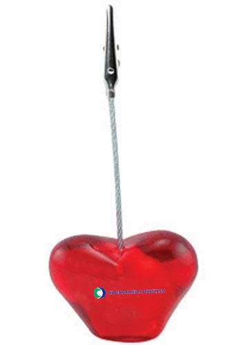 Heart Shaped Note Holder