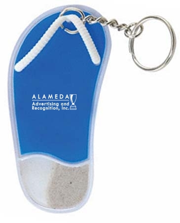 Large Flip Flop Keytag