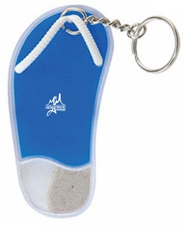 Large Flip Flop Keytag