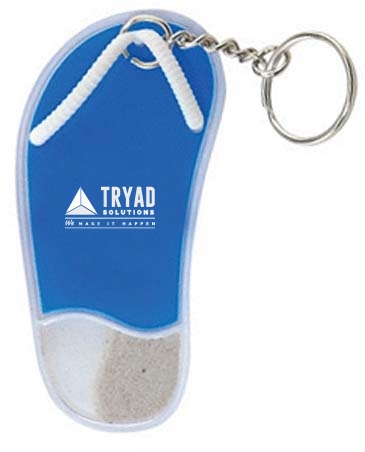 Large Flip Flop Keytag