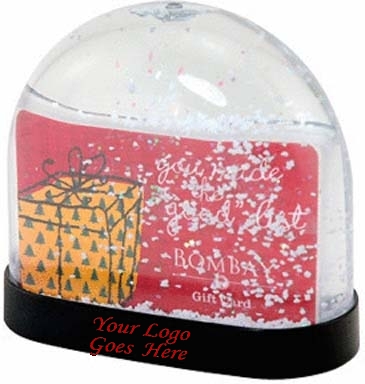 Gift Card Snow Globe