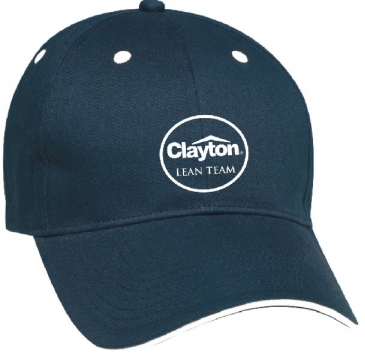 Lean Team Hat in Navy/White