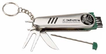 Multi-Function Golf Divot Tool With 6 Tools