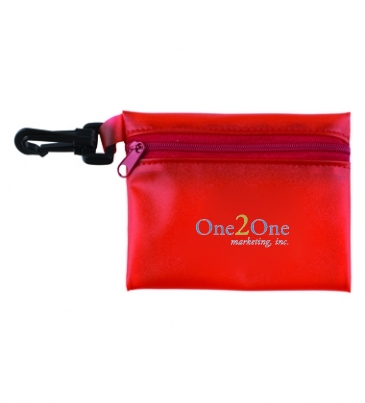 “Take-A-Long Kit 3” 9 Piece First Aid Kit with Carabiner