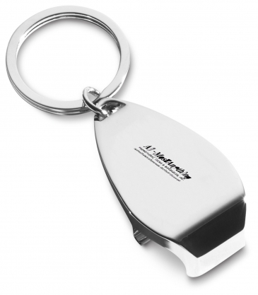 "Elite" Metal Bottle Opener Keyholder