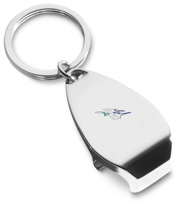 "Elite" Metal Bottle Opener Keyholder