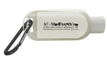 1.9 oz. SPF 30 Sunscreen in Clear Bottle with Carabiner