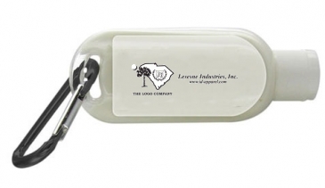 1.9 oz. SPF 30 Sunscreen in Clear Bottle with Carabiner
