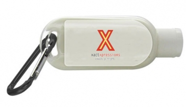 1.9 oz. SPF 30 Sunscreen in Clear Bottle with Carabiner