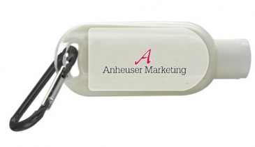 1.9 oz. SPF 30 Sunscreen in Clear Bottle with Carabiner