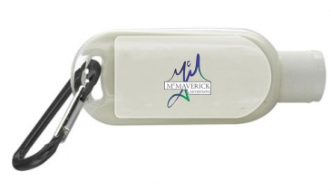 1.9 oz. SPF 30 Sunscreen in Clear Bottle with Carabiner