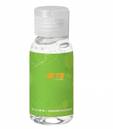 1 oz. Clear Sanitizer in Round Bottle