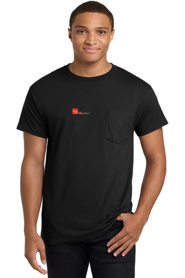 Hanes® - Tagless® 100% Cotton T-Shirt with Pocket