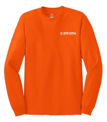 Hanes® Authentic 100% Cotton Long Sleeve T-Shirt