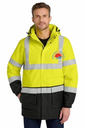 Port Authority® ANSI 107 Class 3 Safety Heavyweight Parka