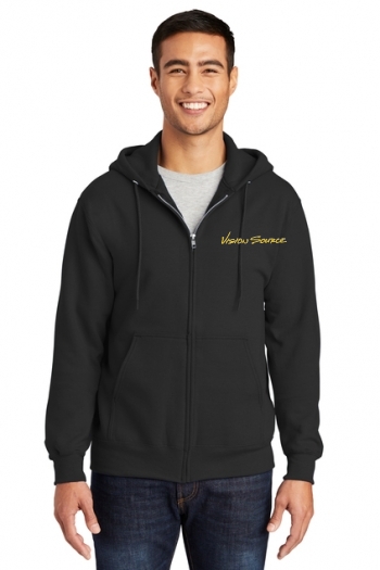 Port & Company - Essential Fleece Full-Zip Hooded Sweatshirt