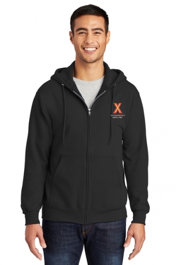 Port & Company - Essential Fleece Full-Zip Hooded Sweatshirt