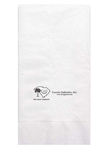4"x8" White 3-Ply Dinner Napkins - The 500 Line