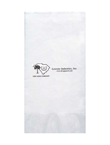 4.25"x8.5" White 3-Ply Hand Towel Napkin - The 500 Line