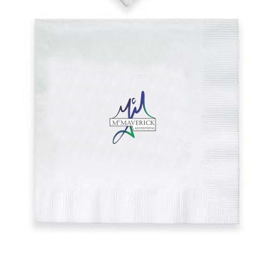 6.5"x6.5" White 3-Ply Luncheon Napkins - The 500 Line