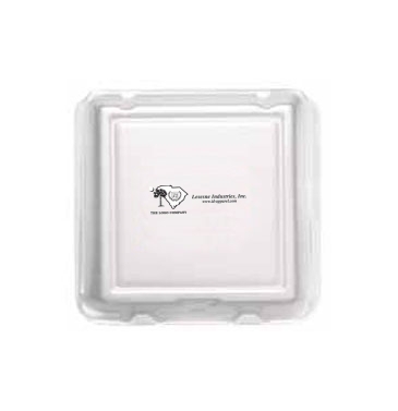 Large Compartment - Foam Hinged Deli Containers - The 500 Line