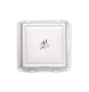 Large Compartment - Foam Hinged Deli Containers - The 500 Line
