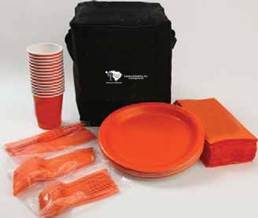 Paper Set Packaged in Cooler Bag - Tailgater Set - The 500 Line