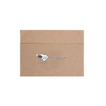 5"x6.5" Unbleached Single Ply 3/4 Fold Napkins